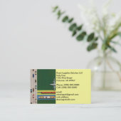 Carte de visite de marchandises de mouvement de (Debout devant)