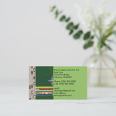 Carte de visite de marchandises de mouvement de (Debout devant)