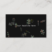 Carte de visite de marché boursier (Dos)