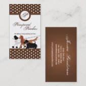 Carte de visite de marche se reposant de marcheur (Devant / Derrière)