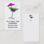 CARTE DE VISITE DE MARGARITA (Devant / Derrière)