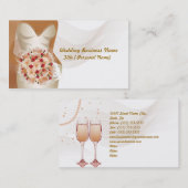 Carte de visite de mariage (Devant / Derrière)