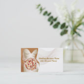 Carte de visite de mariage (Debout devant)