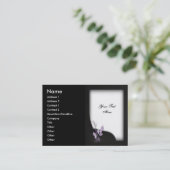 Carte de visite de mariage (Debout devant)