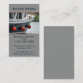 Carte de visite de marina (Devant / Derrière)