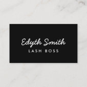 Carte de visite de mascara ou de cils (Dos)