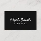 Carte de visite de mascara ou de cils (Dos)