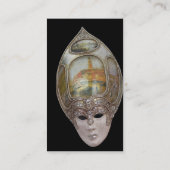 Carte de visite de masques vénitiens (Dos)