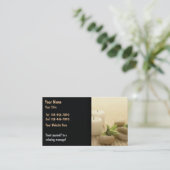 Carte de visite de massage (Debout devant)