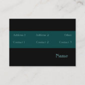 Carte de visite de massage (Dos)