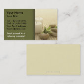 Carte de visite de massage (Devant / Derrière)