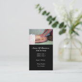 Carte de visite de massage (Debout devant)