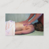 Carte de visite de massage (Dos)
