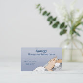 Carte de visite de massage (Debout devant)