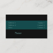 Carte de visite de massage (Dos)