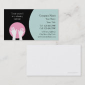 Carte de visite de massage (Devant / Derrière)