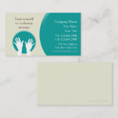 Carte de visite de massage (Devant / Derrière)