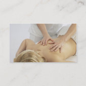 Carte de visite de massage (Dos)