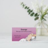 Carte de visite de massage (Debout devant)