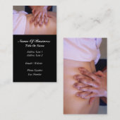 Carte de visite de massage (Devant / Derrière)