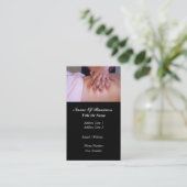 Carte de visite de massage (Debout devant)