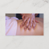 Carte de visite de massage (Dos)