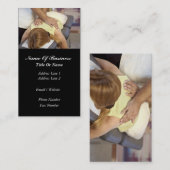 Carte de visite de massage (Devant / Derrière)