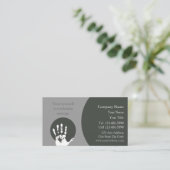 Carte de visite de massage (Debout devant)