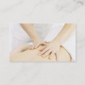 Carte de visite de massage (Dos)