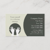 Carte de visite de massage (Devant)