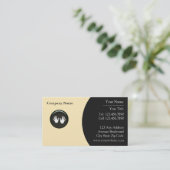 Carte de visite de massage (Debout devant)