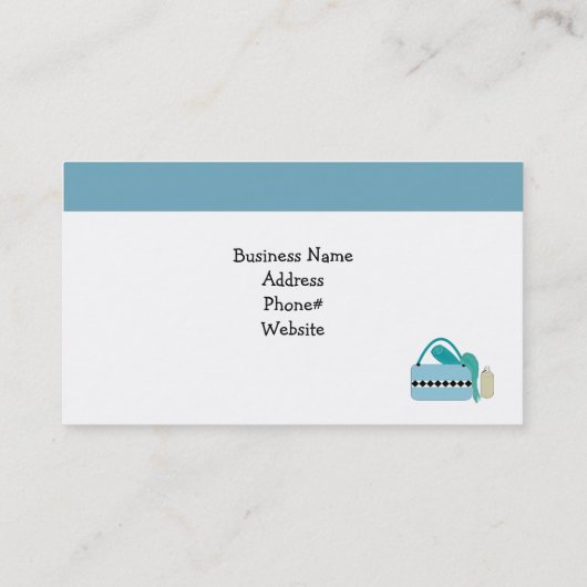 Carte de visite de massage (Dos)