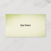 Carte de visite de massage spa (Dos)