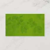 Carte de visite de massothérapeute minimaliste (Dos)