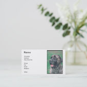 Carte de visite de mastiff (Debout devant)