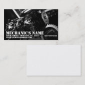 Carte de visite de mécanicien de transmission (Devant / Derrière)