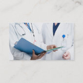 Carte de visite de médecin (Dos)