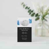 Carte de visite de médecin (Debout devant)