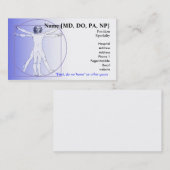Carte de visite de médecin (Devant / Derrière)