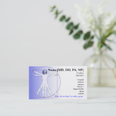 Carte de visite de médecin (Debout devant)