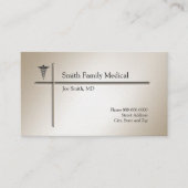 Carte de visite de médecin (Devant)