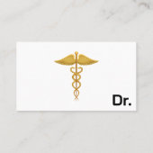 Carte de visite de médecin professionnel (Dos)