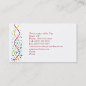 Carte de visite de médecine de la Science (Dos)