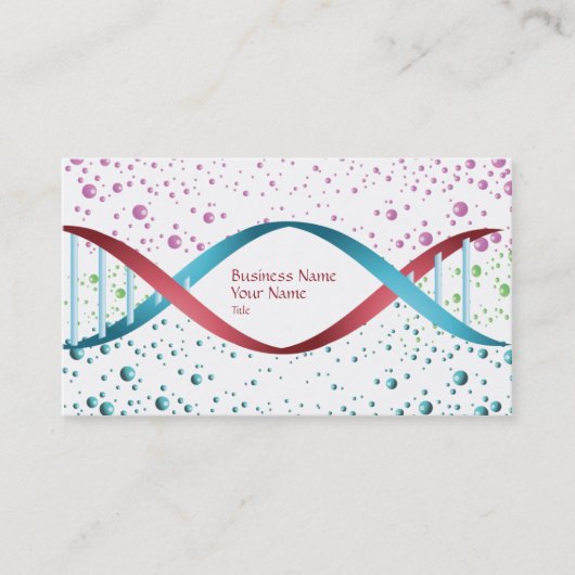 Carte de visite de médecine de la Science (Devant)