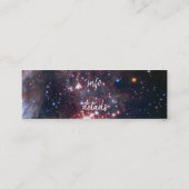 carte de visite de médias sociaux stars (Dos)