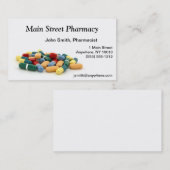 Carte de visite de médicament (Devant / Derrière)