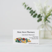 Carte de visite de médicament (Debout devant)