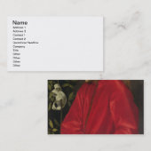 Carte De Visite De Medici (IL Vecchio) de Cosimo (1389-1463) 1518 (Devant / Derrière)