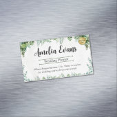 Carte de visite de mélange botanique feuilleté per (In Situ)