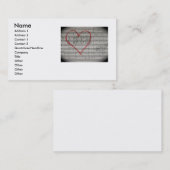 Carte de visite de mélomanes (Devant / Derrière)